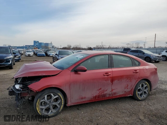 2020 Kia Forte LXS with VIN 3KPF24AD2LE188044, listed as a Copart auction lot 47449065 with 87,232 mi miles and Salvage Title. Bid and sale history available at carsss.com. Image 1.
