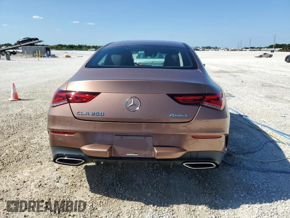 2021 Mercedes-Benz CLA with VIN W1K5J4HB8MN200073, listed as a Copart auction lot 51087333 with 15,538 mi miles. Bid and sale history available at carsss.com. Image 6.
