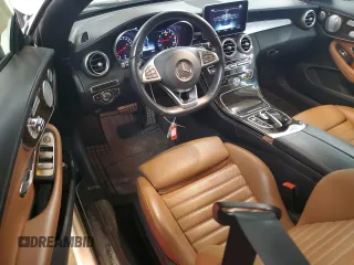 2018 Mercedes-Benz C 43 AMG with VIN WDDWK6EB8JF684169, listed as a Copart auction lot 60110265 with 32,162 mi miles and Salvage title. Bid and sale history available at DreamBid. Image 8.