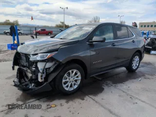 2021 Chevrolet Equinox LT z VIN 2GNAXUEV8M6147165, wystawiony jako Copart lot #52411725 z przebiegiem 81 984 mil mil oraz Szkoda całkowita • Salvage title. Historia ofert i sprzedaży dostępna na DreamBid. Obrazek 1.