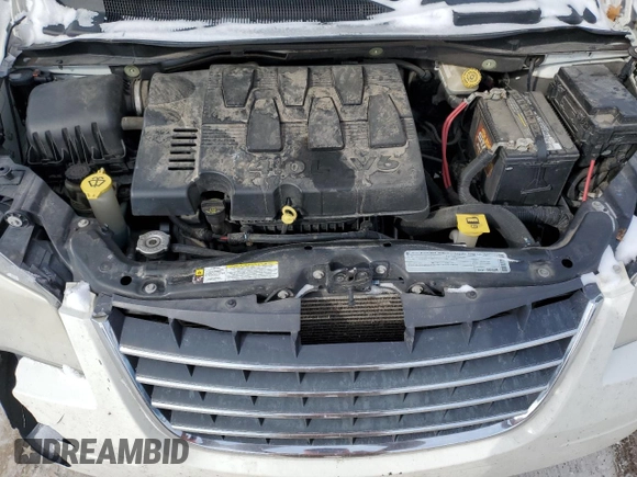 2010 Chrysler Town & Country Touring Plus with VIN 2A4RR8DX7AR387442, listed as a Copart auction lot 45749785 with 144,839 mi miles and Salvage Title. Bid and sale history available at carsss.com. Image 12.