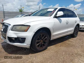 2011 Audi Q5 with VIN WA1CFBFP1BA005856, listed as a IAAI auction lot 42530858 with 162,384 mi miles and . Bid and sale history available at DreamBid. Image 2.