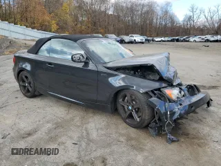 2011 BMW 1 Series 135i with VIN WBAUN7C50BVM24185, listed as a Copart auction lot 79507574 with Not provided miles and Salvage title. Bid and sale history available at DreamBid. Image 4.