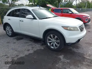 2006 Infiniti FX with VIN JNRAS08U76X104510, listed as a IAAI auction lot 42591566 with 149,637 mi miles and . Bid and sale history available at DreamBid. Image 1.