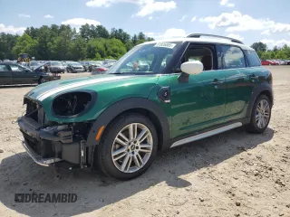 2023 MINI Countryman Cooper S z VIN WMZ83BR07P3P38380, wystawiony jako Copart lot #61826885 z przebiegiem 22 348 mil mil oraz Szkoda całkowita • Salvage title. Historia ofert i sprzedaży dostępna na DreamBid. Obrazek 1.
