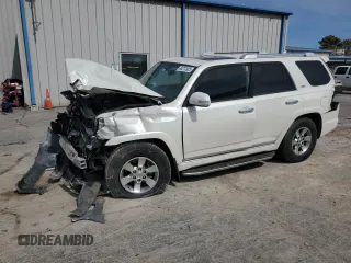 2013 Toyota 4Runner SR5 with VIN JTEZU5JR7D5048623, listed as a Copart auction lot 48212605 with 133,490 mi miles and Salvage Title. Bid and sale history available at DreamBid. Image 1.