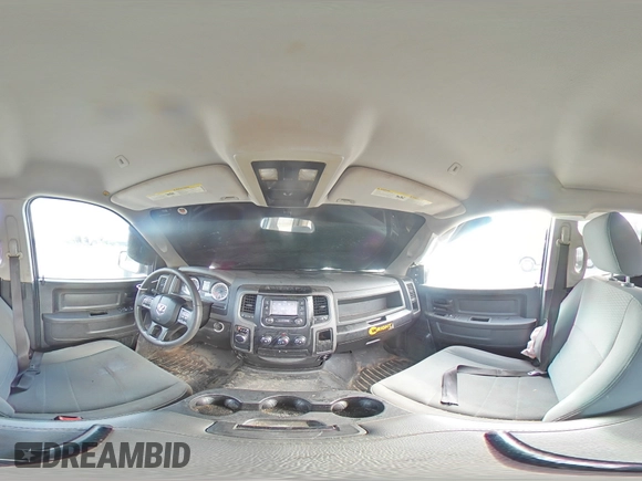 2017 Ram 1500 Express with VIN 1C6RR6FT1HS695789, listed as a Copart auction lot 54133685 with 155,179 mi miles and Salvage title. Bid and sale history available at DreamBid. Image 14.