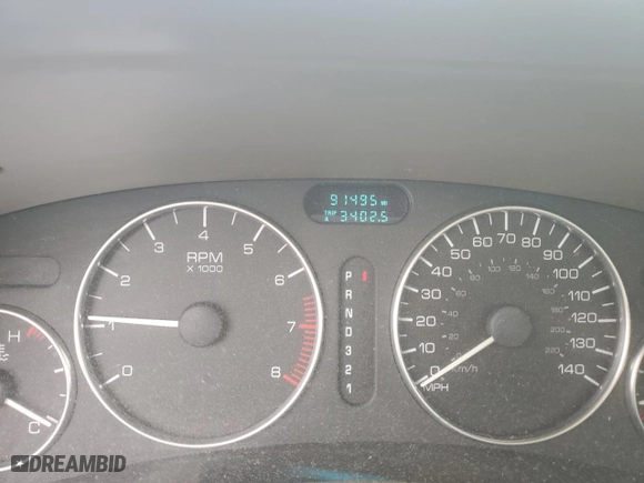 2003 Oldsmobile Aurora with VIN 1G3GS64C634172689, listed as a Copart auction lot 53205495 with 91,495 mi miles and Clean Title. Bid and sale history available at carsss.com. Image 9.