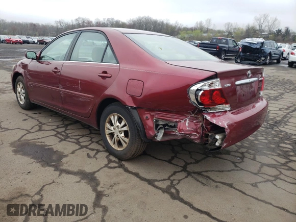 2005 Toyota Camry LE with VIN 4T1BF32K35U102265, listed as a Copart auction lot 53964805 with 174,150 mi miles and Salvage Title. Bid and sale history available at DreamBid. Image 2.