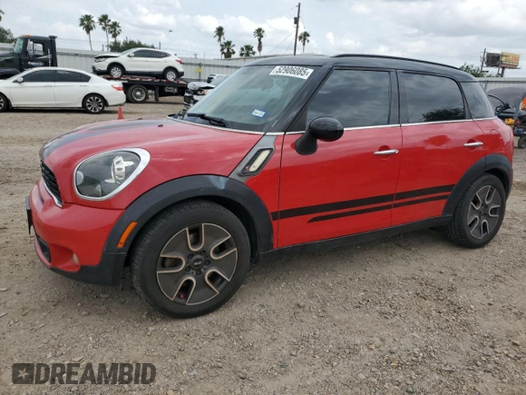 2012 MINI Countryman S z VIN WMWZC3C50CWL87767, wystawiony jako Copart lot #52906085 z przebiegiem 85 628 mil mil oraz Szkoda całkowita • Salvage title. Historia ofert i sprzedaży dostępna na DreamBid. Obrazek 1.