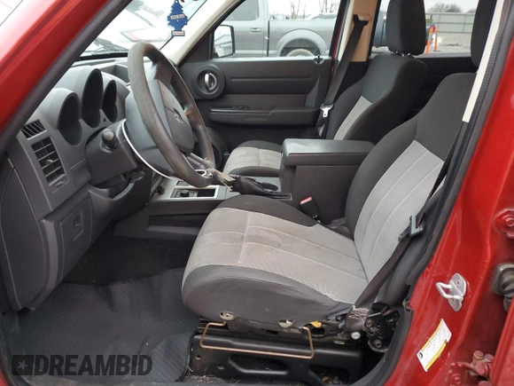 2009 Dodge Nitro SXT with VIN 1D8GU28K69W522292, listed as a Copart auction lot 84890274 with 121,311 mi miles and Salvage Title. Bid and sale history available at carsss.com. Image 7.