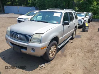 2004 Mercury Mountaineer with VIN 4M2DU86E34ZJ53426, listed as a IAAI auction lot 42410215 with 150,471 mi miles and . Bid and sale history available at DreamBid. Image 2.