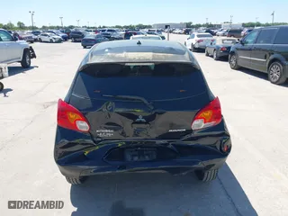 2015 Mitsubishi Mirage DE with VIN ML32A3HJ3FH058864, listed as a IAAI auction lot 41808337 with 160,185 mi miles. Bid and sale history available at carsss.com. Image 16.