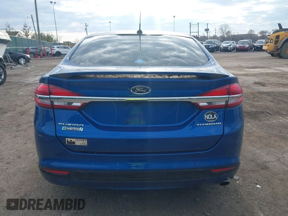 2017 Ford Fusion Titanium with VIN 3FA6P0SUXHR238980, listed as a IAAI auction lot 41890248 with 64,392 mi miles and . Bid and sale history available at DreamBid. Image 16.