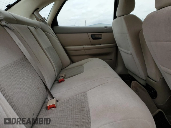 2005 Ford Taurus SE with VIN 1FAFP53U35A162987, listed as a Copart auction lot 49863695 with 156,917 mi miles and Salvage Title. Bid and sale history available at carsss.com. Image 10.
