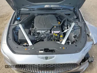 2024 Genesis G70 2.5T with VIN KMTG34SC4RU140774, listed as a Copart auction lot 65416434 with 3,189 mi miles and Salvage Title. Bid and sale history available at carsss.com. Image 11.
