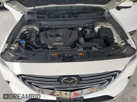 2021 Mazda CX-9 Grand Touring with VIN JM3TCBDY7M0506292, listed as a Copart auction lot 50516535 with 50,160 mi miles and Non repairable. Bid and sale history available at DreamBid. Image 12.