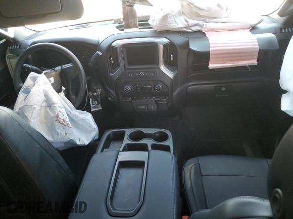 2024 Chevrolet Silverado 1500 Custom with VIN 3GCPABEK1RG316159, listed as a Copart auction lot 88814825 with 7,623 mi miles and Salvage Title. Bid and sale history available at DreamBid. Image 8.