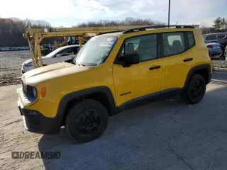 2015 Jeep Renegade Sport with VIN ZACCJBAH7FPC33872, listed as a Copart auction lot 81967644 with 161,114 mi miles and Clean Title. Bid and sale history available at DreamBid. Image 1.