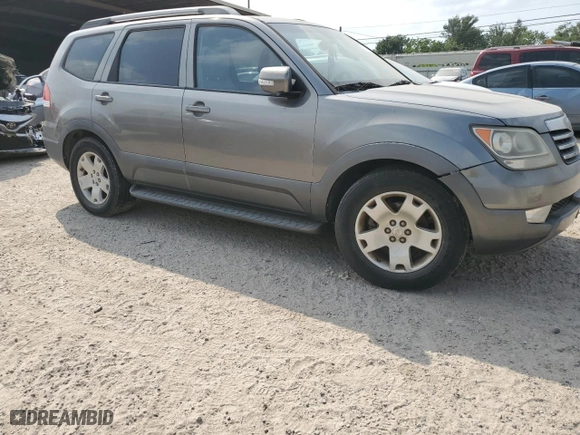 2009 Kia Borrego EX with VIN KNDJJ742495018605, listed as a Copart auction lot 56372384 with 159,876 mi miles and Clean Title. Bid and sale history available at carsss.com. Image 4.
