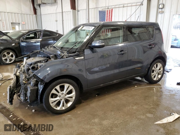 2014 Kia Soul + with VIN KNDJP3A52E7078838, listed as a Copart auction lot 53658625 with 169,181 mi miles and Non Repairable. Bid and sale history available at carsss.com. Image 1.