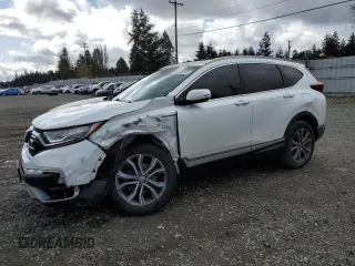 2020 Honda CR-V Touring z VIN 7FART6H97LE002312, wystawiony jako Copart lot #51530585 z przebiegiem 49 494 mil mil oraz Szkoda całkowita • Salvage title. Historia ofert i sprzedaży dostępna na DreamBid. Obrazek 1.