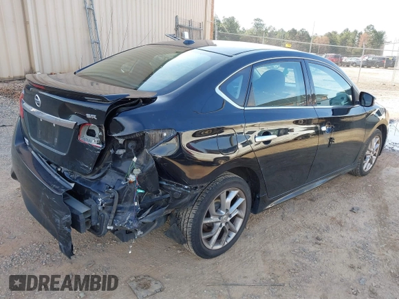 2015 Nissan Sentra SR with VIN 3N1AB7AP4FY292501, listed as a IAAI auction lot 41607921 with 84,862 mi miles and . Bid and sale history available at DreamBid. Image 4.