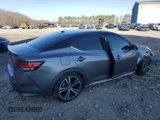 2020 Nissan Sentra SR with VIN 3N1AB8DV6LY212255, listed as a Copart auction lot 49540085 with 68,354 mi miles and Salvage Title. Bid and sale history available at DreamBid. Image 3.