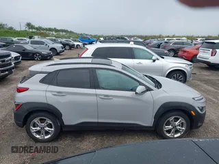 2022 Hyundai Kona SEL with VIN KM8K32AB6NU766385, listed as a IAAI auction lot 40500060 with 18,914 mi miles and . Bid and sale history available at DreamBid. Image 13.