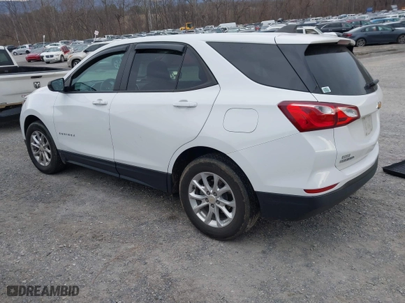 2021 Chevrolet Equinox LS with VIN 3GNAXHEV8MS135543, listed as a IAAI auction lot 41629456 with 43,482 mi miles. Bid and sale history available at carsss.com. Image 3.