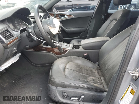 2016 Audi A6 Premium Plus with VIN WAUFGAFC8GN015918, listed as a Copart auction lot 54068555 with Not Provided miles and Clean Title. Bid and sale history available at DreamBid. Image 7.
