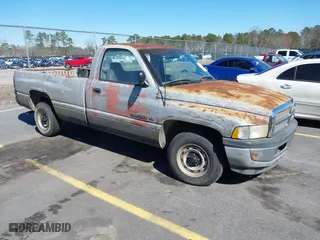 1996 Dodge Ram 1500 with VIN 1B7HC16Y9TS611215, listed as a IAAI auction lot 41621295 with 167,373 mi miles. Bid and sale history available at carsss.com. Image 1.