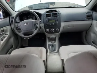 2008 Kia Spectra EX z VIN KNAFE121085529600, wystawiony jako Copart lot #59727105 z przebiegiem 132 306 mil mil oraz Szkoda całkowita • Salvage title. Historia ofert i sprzedaży dostępna na DreamBid. Obrazek 8.