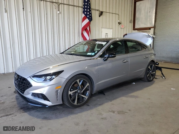 2023 Hyundai Sonata SEL Plus with VIN KMHL44J26PA280225, listed as a Copart auction lot 51309765 with 38,972 mi miles and Salvage Title. Bid and sale history available at carsss.com. Image 1.