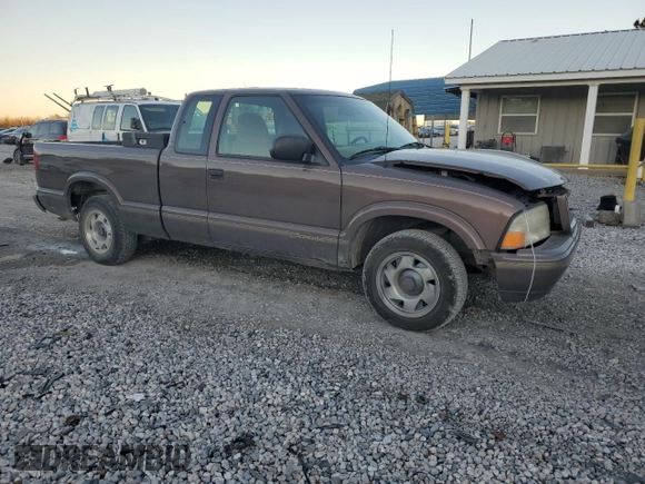 1999 GMC Sonoma SLS with VIN 1GTCS19W8XK514374, listed as a Copart auction lot 80079974 with 78,304 mi miles and Salvage Title. Bid and sale history available at carsss.com. Image 4.