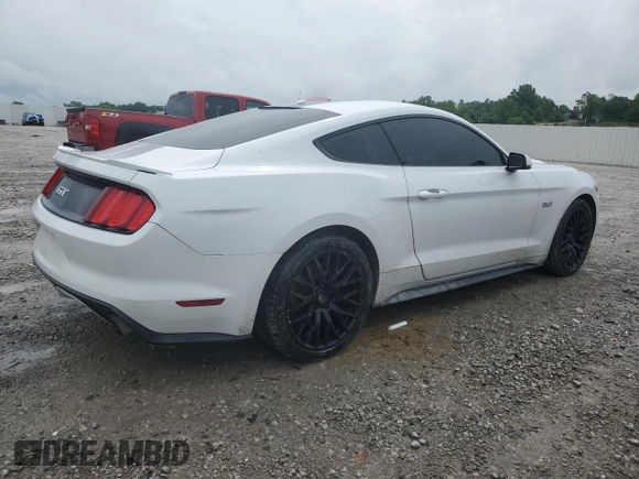 2017 Ford Mustang GT with VIN 1FA6P8CF9H5316263, listed as a Copart auction lot 57768035 with 112,936 mi miles and Salvage title. Bid and sale history available at DreamBid. Image 3.