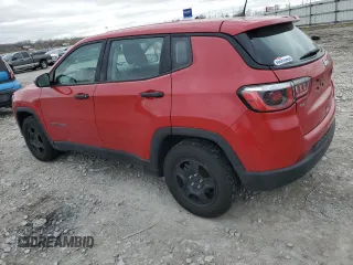 2020 Jeep Compass Sport z VIN 3C4NJCABXLT166098, wystawiony jako Copart lot #50807445 z przebiegiem 87 719 mil mil oraz Szkoda całkowita • Salvage title. Historia ofert i sprzedaży dostępna na DreamBid. Obrazek 2.