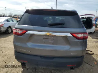 2018 Chevrolet Traverse LS with VIN 1GNEVFKW6JJ196718, listed as a Copart auction lot 49689315 with 186,565 mi miles and Clean Title. Bid and sale history available at carsss.com. Image 6.