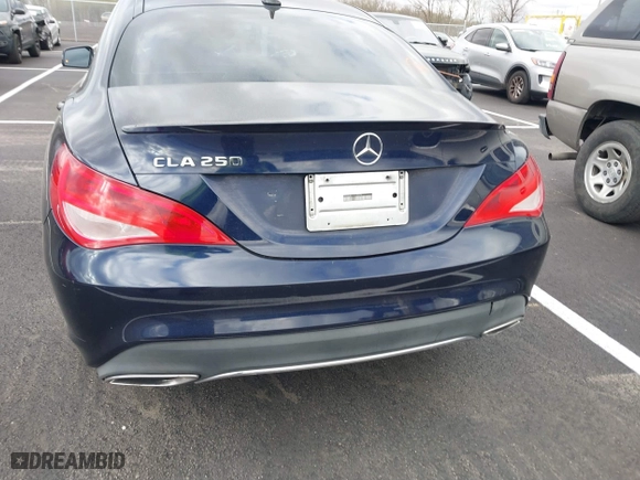 2018 Mercedes-Benz CLA with VIN WDDSJ4EB1JN570672, listed as a IAAI auction lot 41840240 with 95,481 mi miles. Bid and sale history available at carsss.com. Image 17.
