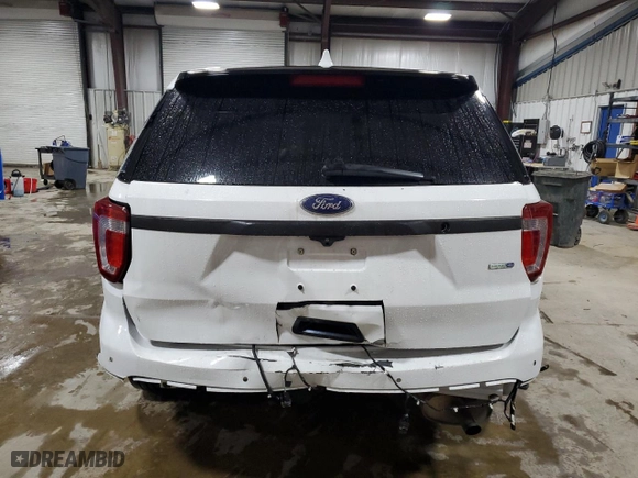 2017 Ford Police Interceptor Utility with VIN 1FM5K8AR0HGA24020, listed as a Copart auction lot 52746315 with 106,775 mi miles and Clean Title. Bid and sale history available at carsss.com. Image 6.