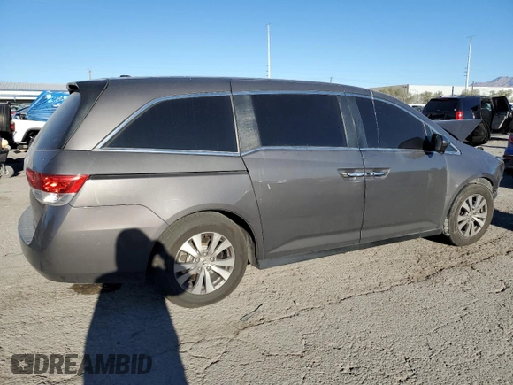 2016 Honda Odyssey EX-L with VIN 5FNRL5H60GB004856, listed as a Copart auction lot 50616685 with 146,296 mi miles and Salvage Title. Bid and sale history available at carsss.com. Image 3.