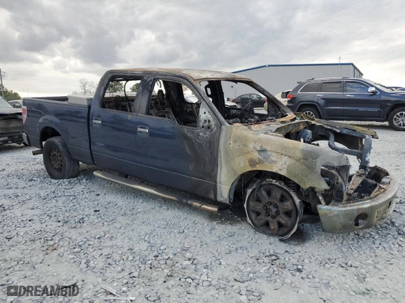 2013 Ford F-150 XL with VIN 1FTFW1CT0DFC76461, listed as a Copart auction lot 47302115 with 0 mi miles and Non Repairable. Bid and sale history available at carsss.com. Image 4.