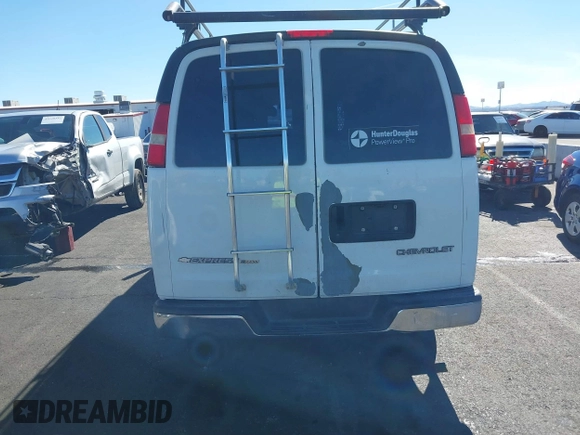 2006 Chevrolet Express Cargo with VIN 1GCFG15X061120322, listed as a IAAI auction lot 41611050 with 277,311 mi miles and . Bid and sale history available at DreamBid. Image 14.