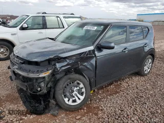 2020 Kia Soul LX with VIN KNDJ23AU5L7107980, listed as a Copart auction lot 49319285 with 50,547 mi miles and Salvage Title. Bid and sale history available at carsss.com. Image 1.