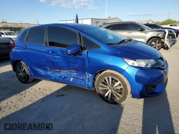 2016 Honda Fit EX with VIN JHMGK5H7XGS016002, listed as a Copart auction lot 54780145 with 88,491 mi miles and Salvage title. Bid and sale history available at DreamBid. Image 4.