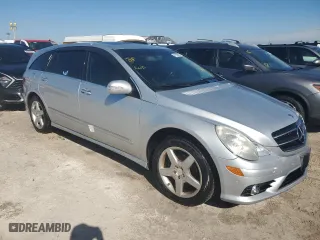 2010 Mercedes-Benz R-Class R 350 with VIN 4JGCB6FE5AA110725, listed as a Copart auction lot 81598564 with 0 mi miles and Salvage Title. Bid and sale history available at carsss.com. Image 4.