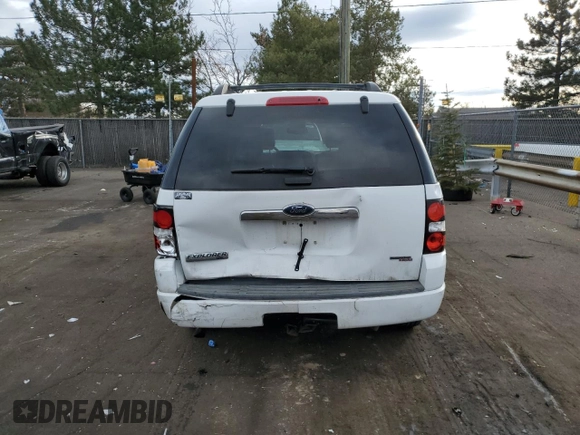 2007 Ford Explorer XLT with VIN 1FMEU73857UB59826, listed as a Copart auction lot 86931024 with 173,356 mi miles and Salvage Title. Bid and sale history available at carsss.com. Image 6.