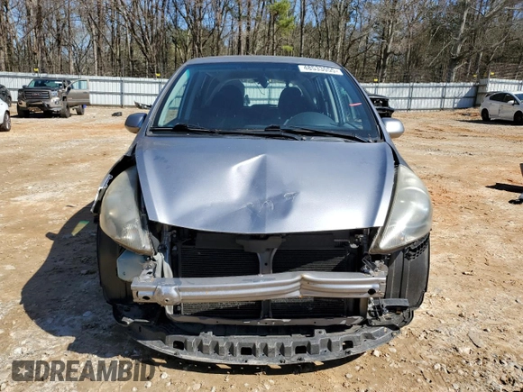 2008 Honda Fit Sport with VIN JHMGD38668S043186, listed as a Copart auction lot 48533055 with 95,396 mi miles and Salvage Title. Bid and sale history available at carsss.com. Image 5.