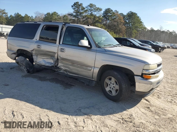 2005 Chevrolet Suburban LS with VIN 3GNEC16Z75G194660, listed as a Copart auction lot 42933415 with 280,030 mi miles and Salvage title. Bid and sale history available at DreamBid. Image 4.