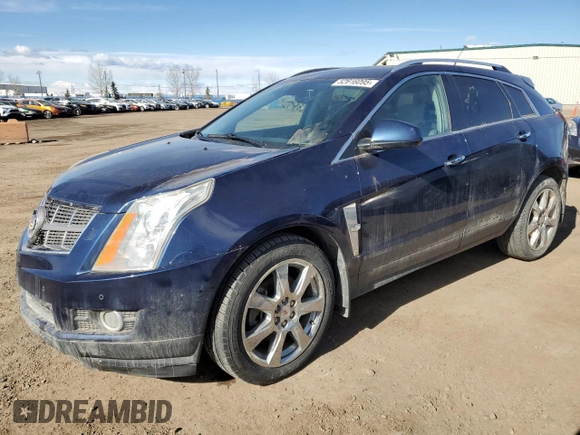 2011 Cadillac SRX Performance Collection with VIN 3GYFNEEY0BS509132, listed as a Copart auction lot 52616095 with 172,911 mi miles and Salvage Title. Bid and sale history available at carsss.com. Image 1.